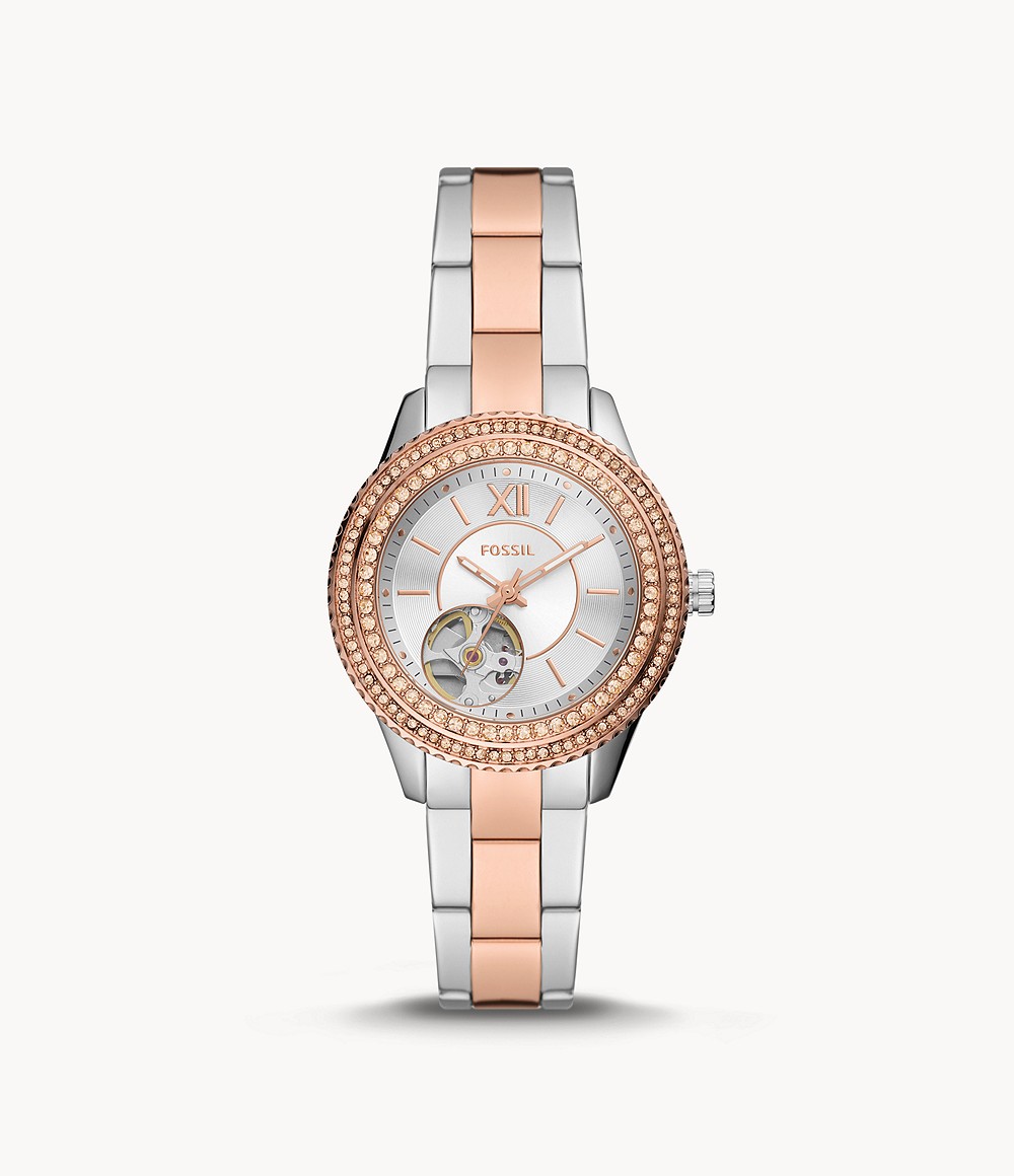 Fossil ME3214 นาฬิกาผู้หญิง Stella Automatic Women's Watch