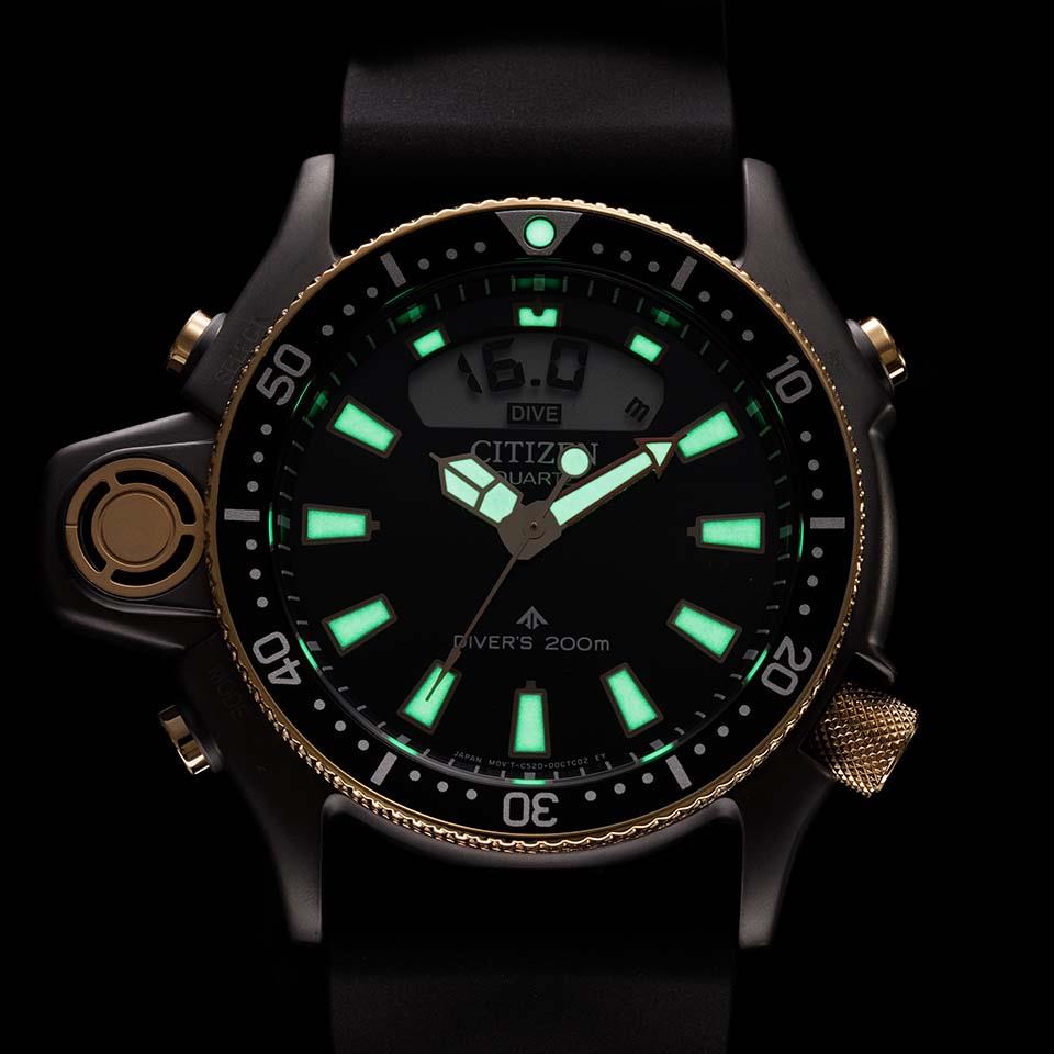 Citizen JP2008-06E นาฬิกาผู้ชาย Promaster Aqualand 40th Limited Edition Men's Watch