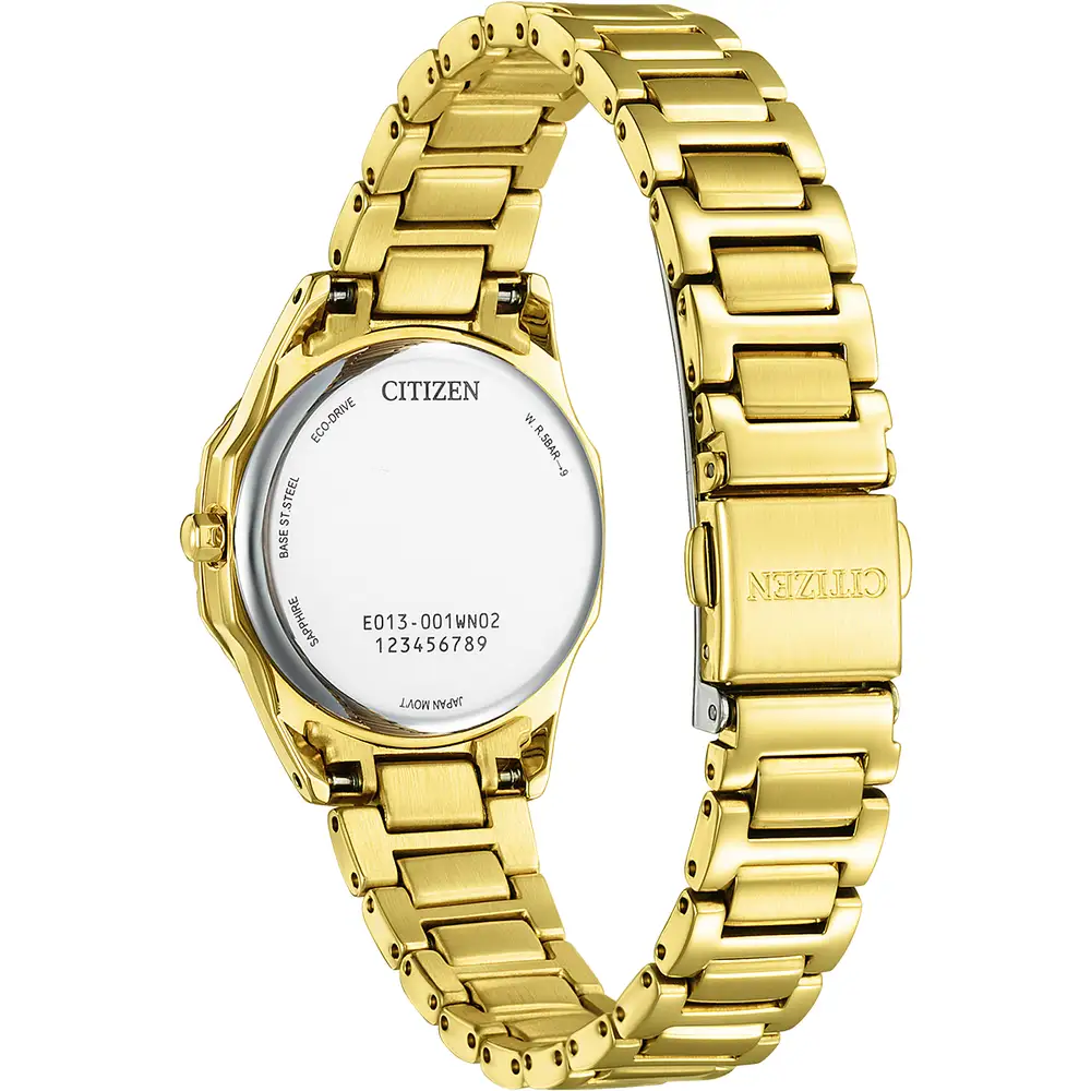 Citizen EW2652-55E นาฬิกาผู้หญิง Gold Stainless Women's Watch