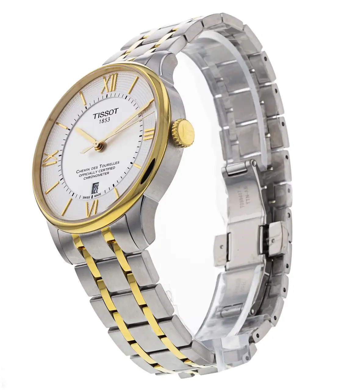 Tissot T099.408.22.038.00 นาฬิกาผู้ชาย Chemin des Tourelles Automatic Men's Watch