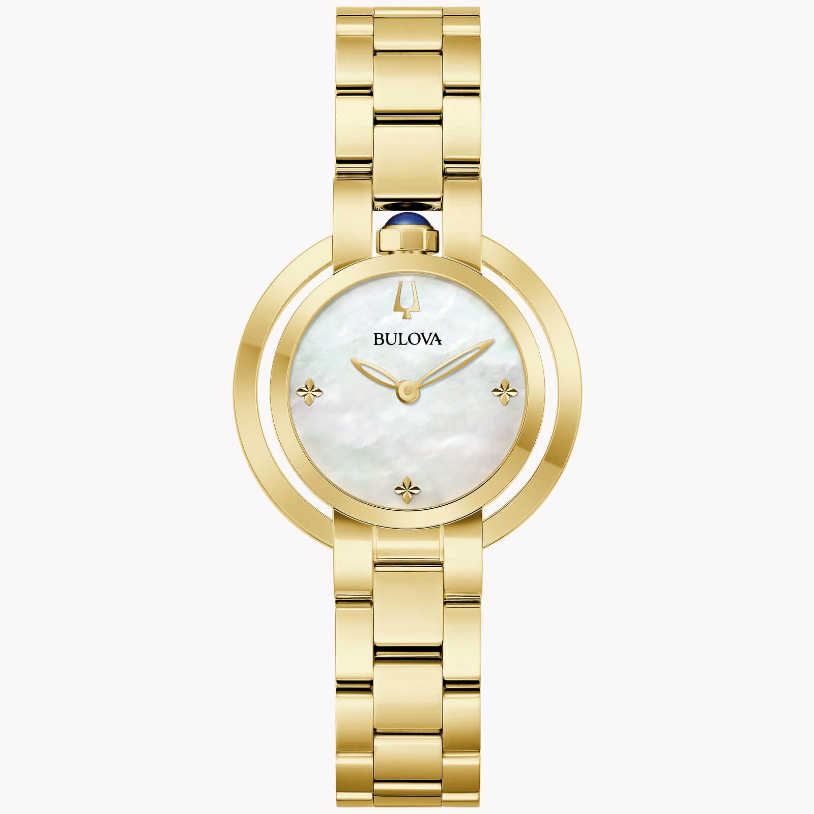 Bulova 97L181 นาฬิกาผู้หญิง Rubaiyat Quartz Women's Watch