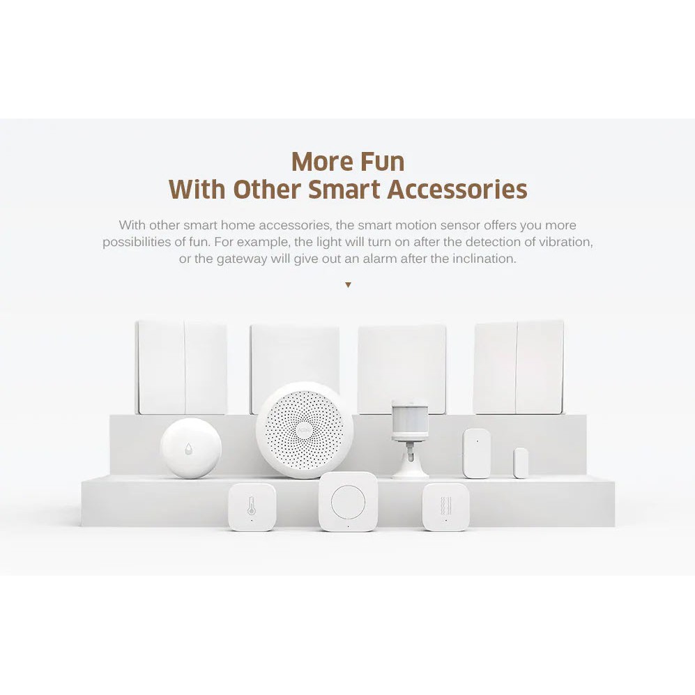 Xiaomi Aqara Smart Vibration Sensor - ตัวตรวจจับการสั่นสะเทือน Aqara (Zigbee) (CN)