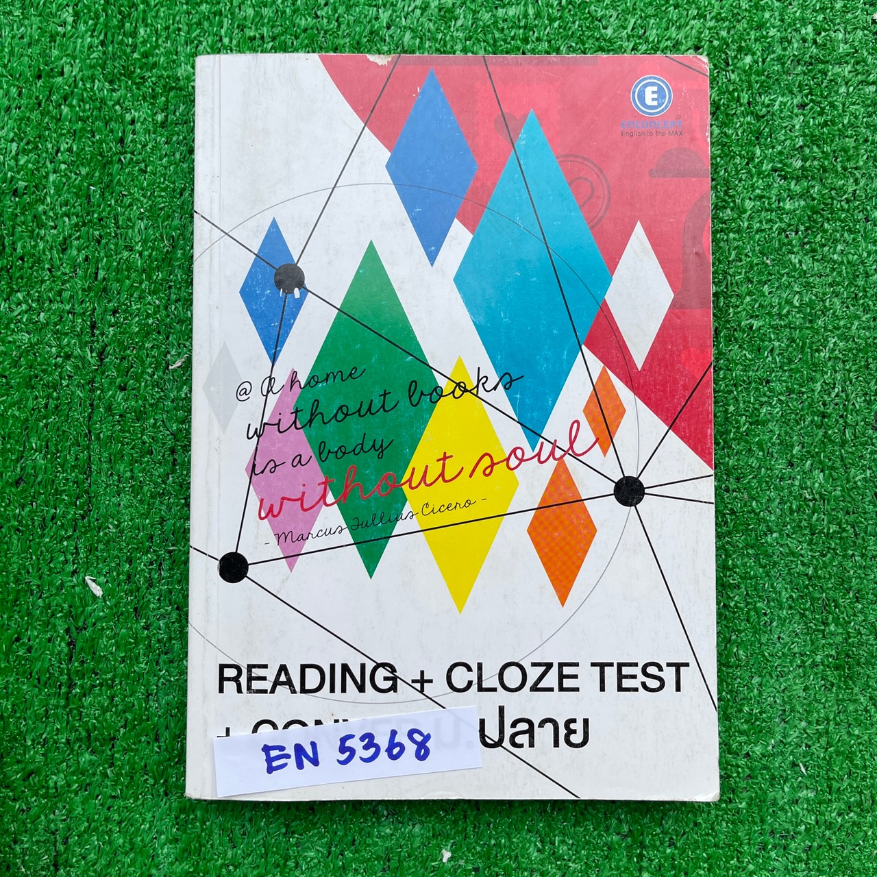 EN5368 [Enconcept] Reading+Cloze Test+Conver ม.ปลาย มีสรุปเนื้อหาสั้น เน้นโจทย์ จดครบปากกาสีลายมืออ่านง่าย ขาย 250฿