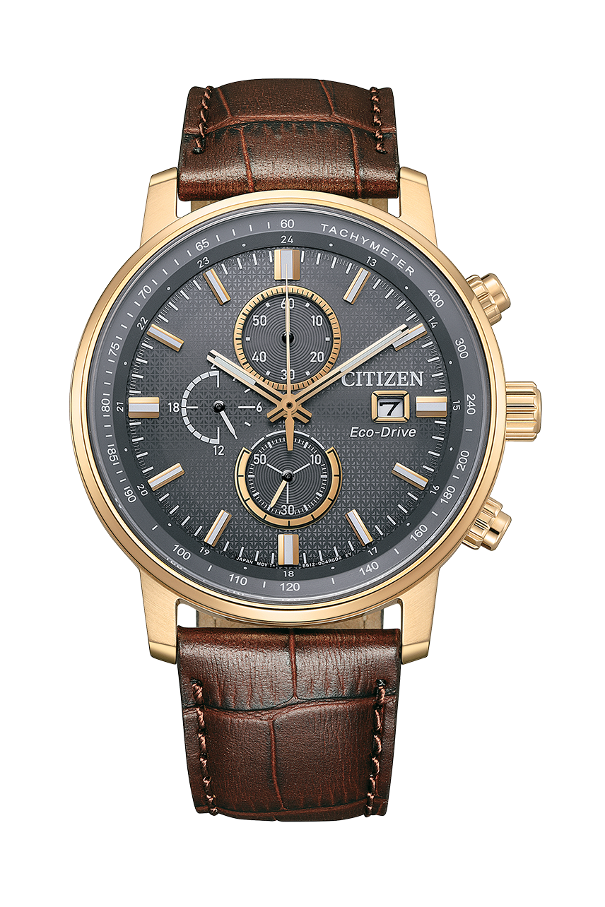 Citizen CA0843-11H นาฬิกาผู้ชาย Eco-Drive Chronograph Men's Watch