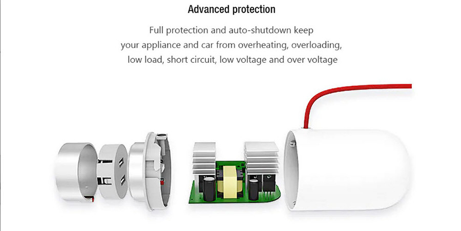 Xiaomi Mijia Car Inverter - ตัวแปลงไฟในรถยนต์