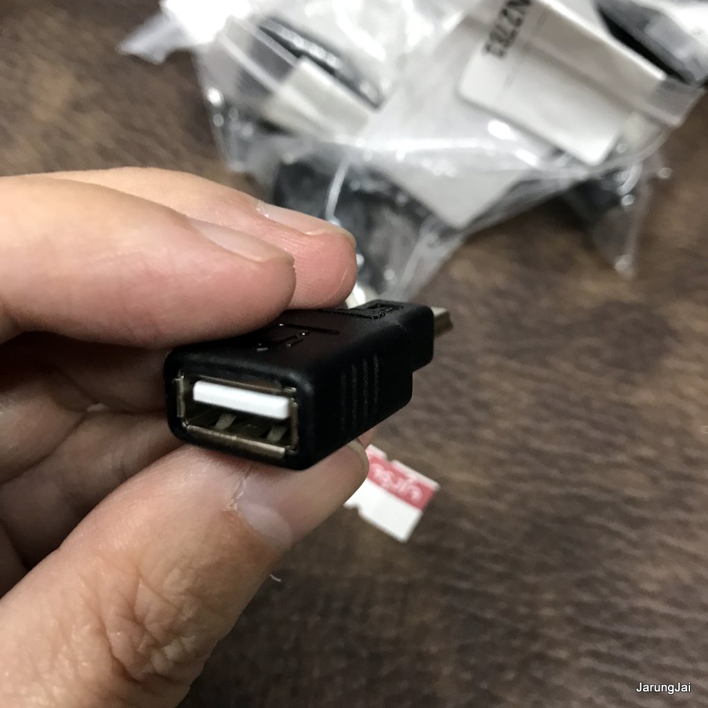 ตัวแปลง otg usb ตัวเมีย เป็น mini usb ตัวผู้ | usb convertor
