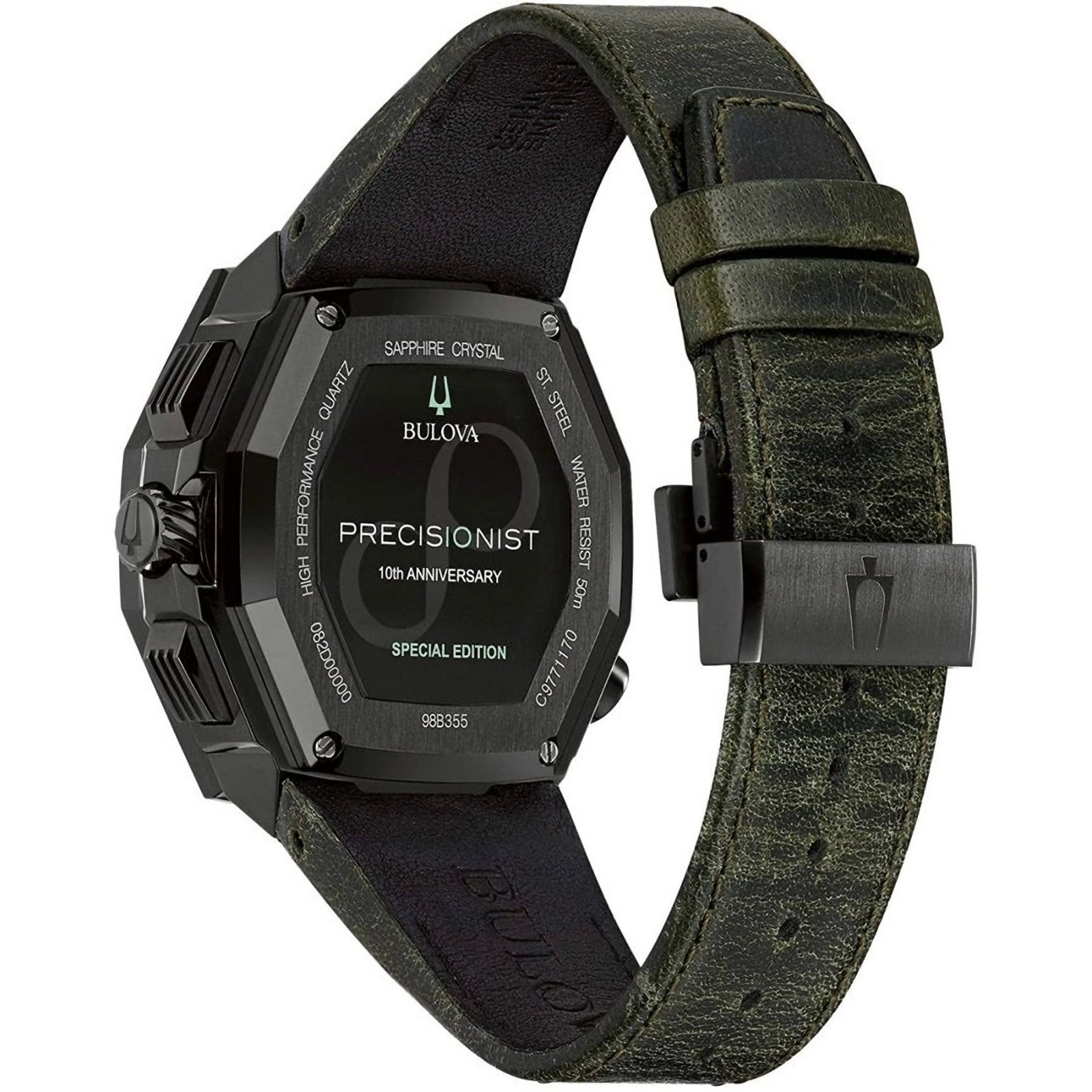 Bulova 98B355 นาฬิาผู้ชาย Chronograph Precisionist X Special Edition Men's Watch