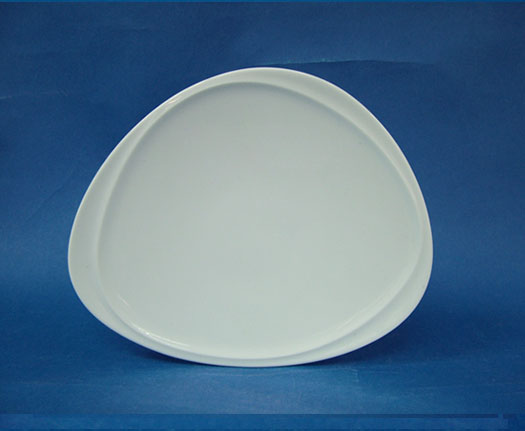 BB Plate จานบีบี,จานขนมปัง,จานแบ่ง ขนาด 16 x 17 cm.เซรามิคพอร์ซเลน Ceramics Porcelain รุ่น P5640 Mood ทีอาร์พี.เทเบิ้ลแวร์ไทย Trp.Tablewarethai Chinaware,Thai,