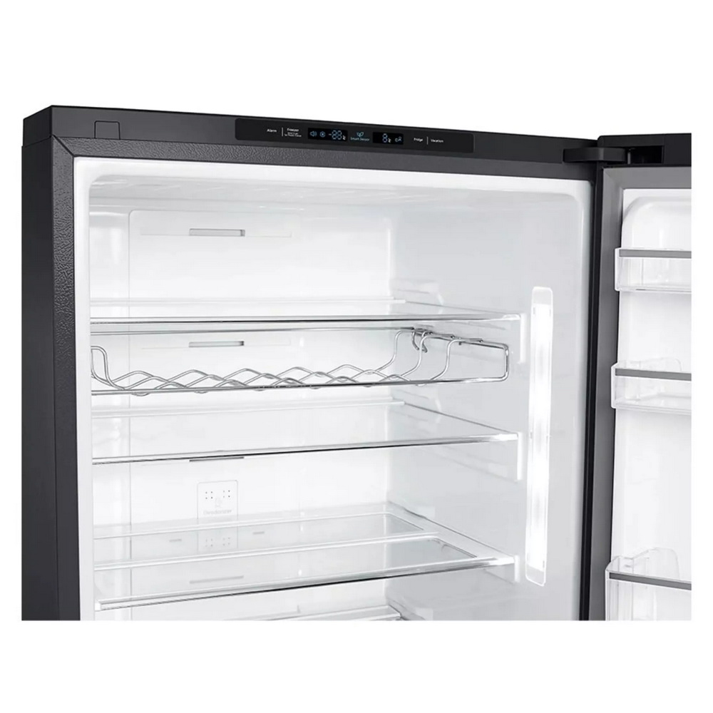 [ผ่อน0%] Samsung ตู้เย็น 2 ประตู 15.3 คิว RL4003SBAB1/ST ช่องฟรีซสล่าง สี BLACK MATT (ชลบุรีส่งฟรี)