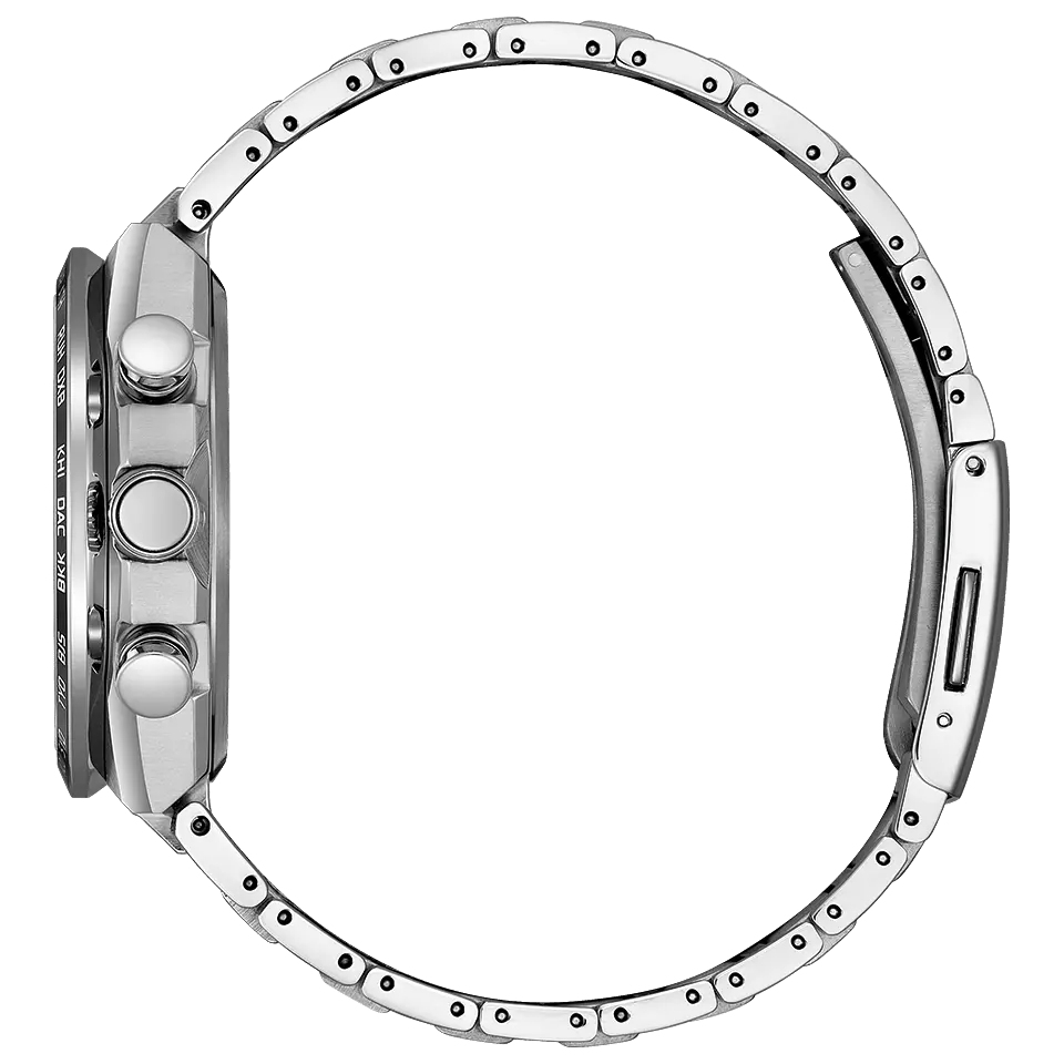 Citizen CB5966-69E นาฬิกาผู้ชาย Attesa Atomic Timekeeping / Super Titanium™ Eco-Drive Men's Watch