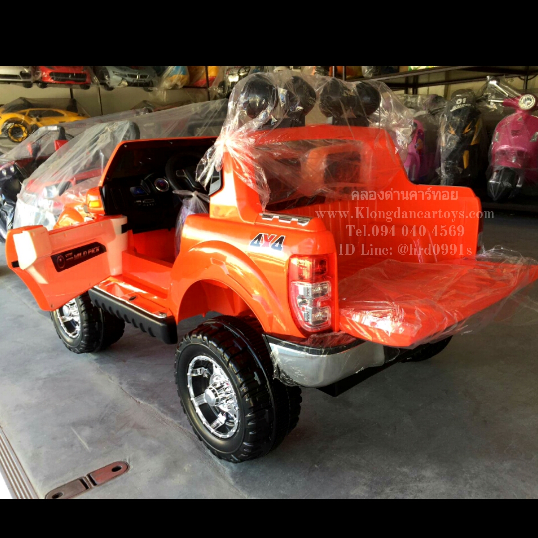 รถกะบะแรพเตอร์4×4*6มอเตอร์, ใช้มือถือบังคับได้*(โยกสวิงได้, ขับเคลื่อน4ล้อ,แบตใหญ่12V7A, มีกุญแจ2ดอก, เล่นUSB+SD+MP3, ออกตัวสมูท, รีโมทบูลทูธ,มีโช้ค, เบาะหนังนิ่ม, ประตูกระโปรงหน้าและท้ายเปิดได้)