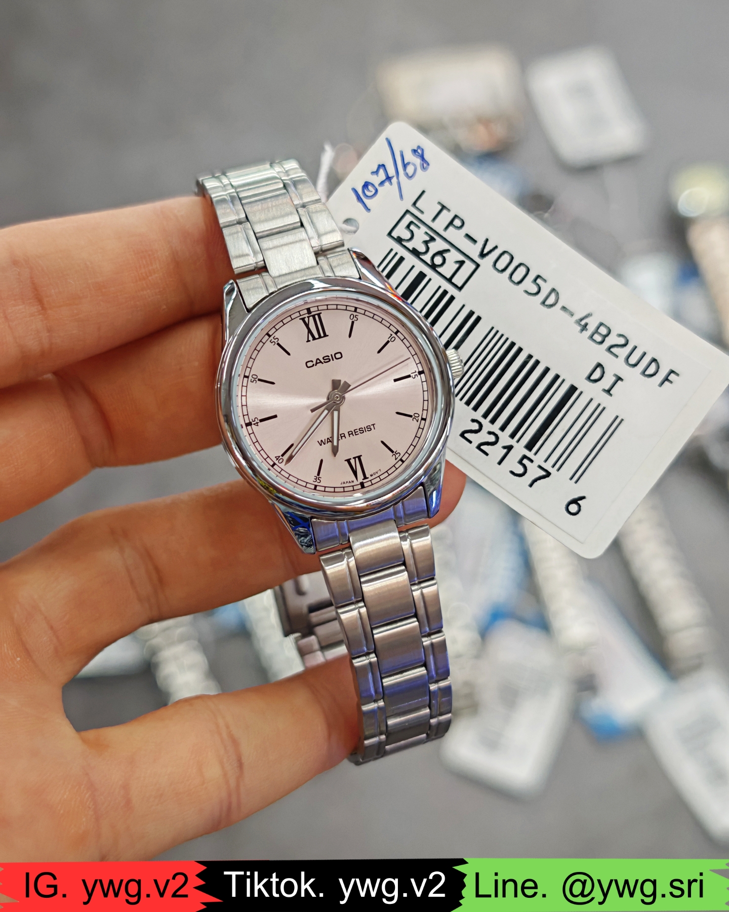 CASIO รุ่น LTP-V005D-4B2