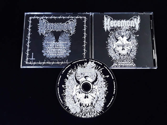 HEGEMONY 'Enthroned by Persecution' CD