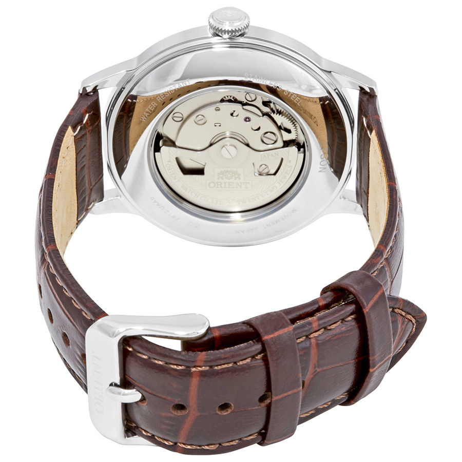 Orient RA-AG0002S10B นาฬิกาผู้ชาย Bambino 5 Open-Heart Automatic Men's Watch