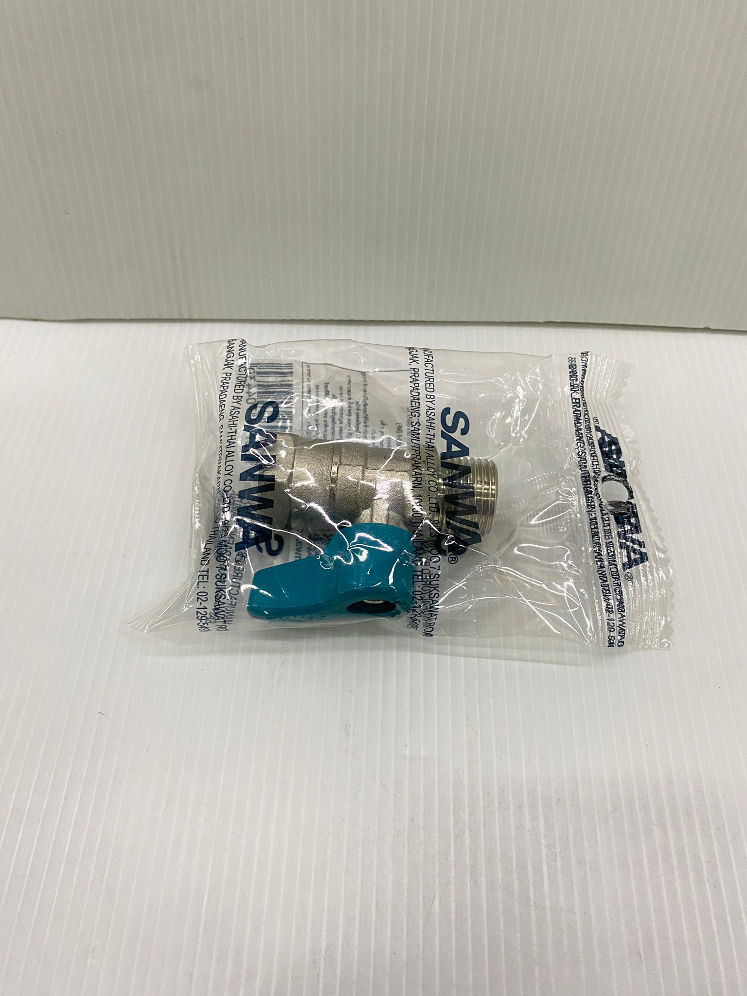 มินิบอลวาล์ว 2 ทาง 1/2นิ้ว (ผู้ เมีย) SANWA ของแท้ 100%