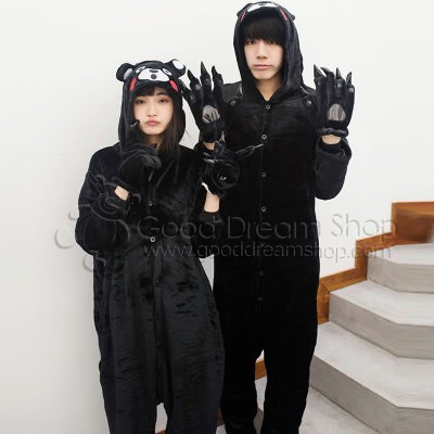 ชุดนอนมาสคอตผู้ใหญ่ คุมะมง