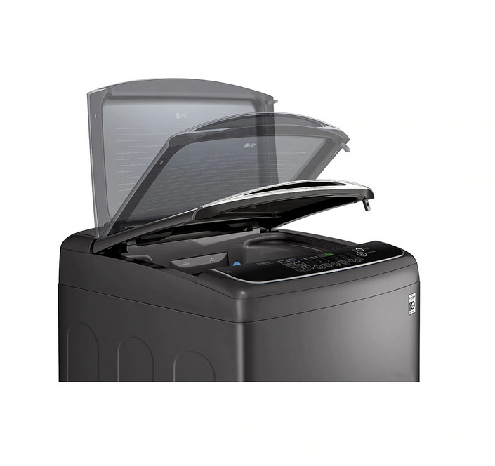 เครื่องซักผ้า LG 21 กก. สีดำ ระบบ Inverter Direct Drive Wi-Fi รุ่น TH2721DS2B1