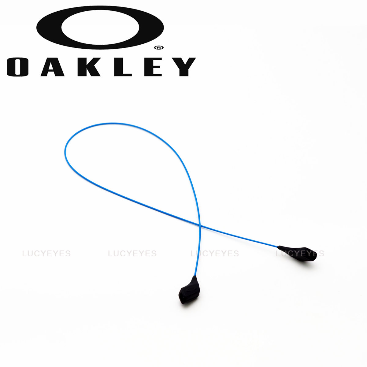OAKLEY สายคล้องแว่น แบบสลิงเสียบที่ปลายขา สีน้ำเงิน