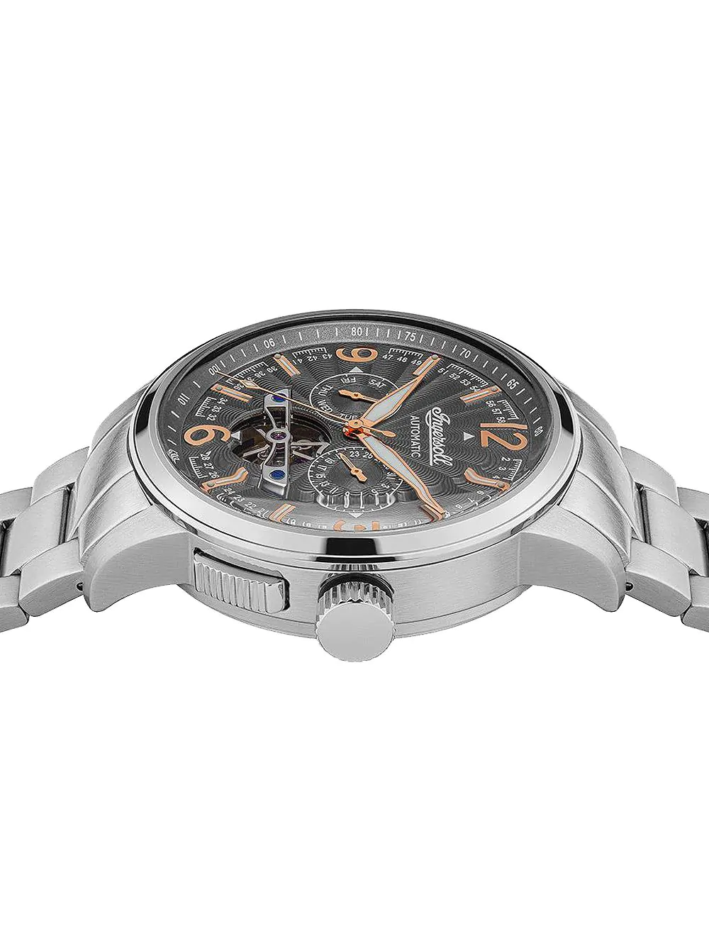 Ingersoll I00304B นาฬิาผู้ชาย The Regent Automatic Men's Watch