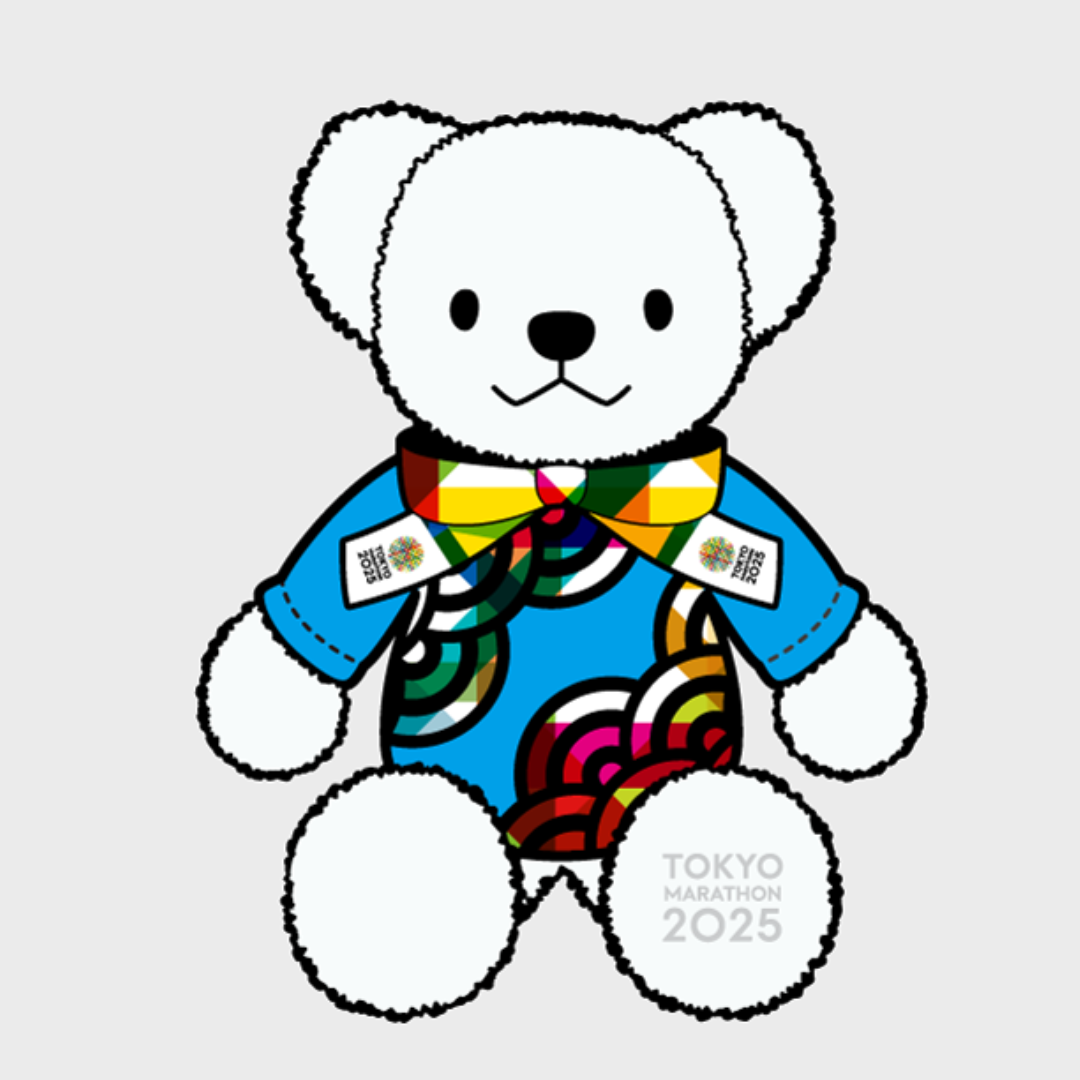 [PRE-ORDER] ตุ๊กตาหมี เทดดี้ แบร์ โตเกียวมาราธอน 2025 Tokyo Marathon Teddy Bear Size 32 cm 東京マラソン2025大会記念テディベア