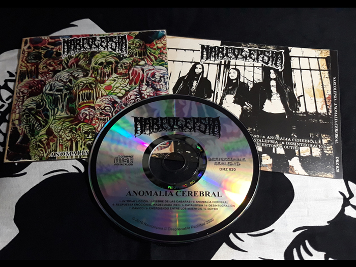 NARCOLEPSIA 'Anomalia Cerebral ' CD