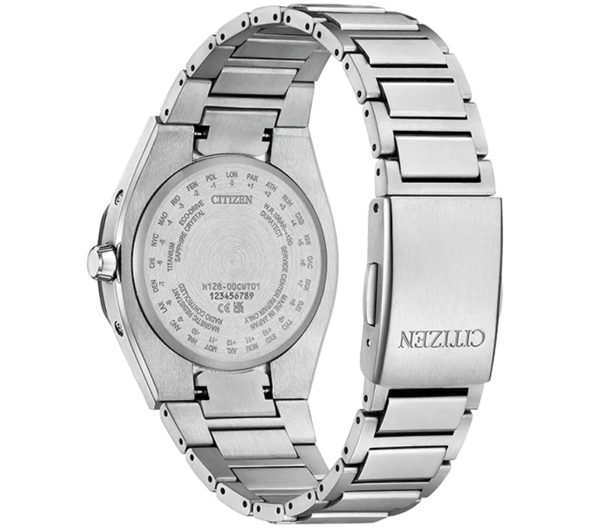 Citizen CB3044-55E นาฬิกาผู้ชาย Eco-Drive Attesa Titanium Radio-Controlled Made in Japan Men's Watch