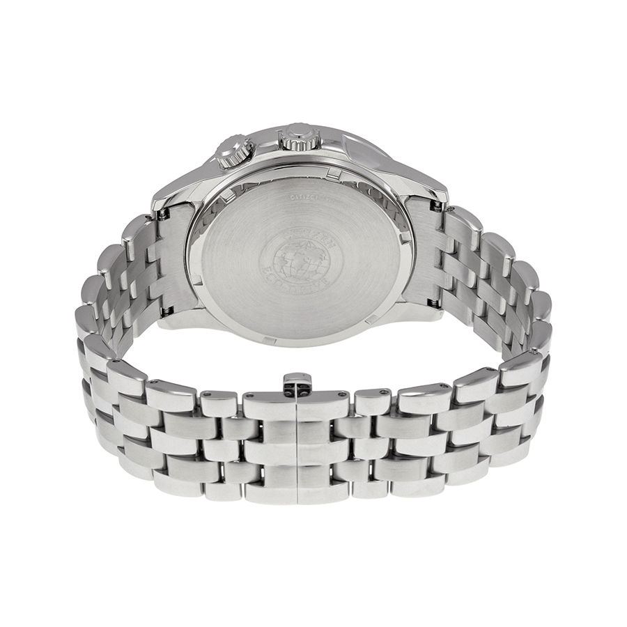 Citizen BU2021-51L นาฬิกาผู้ชาย Eco-Drive Calendrier World Time Men's Wach