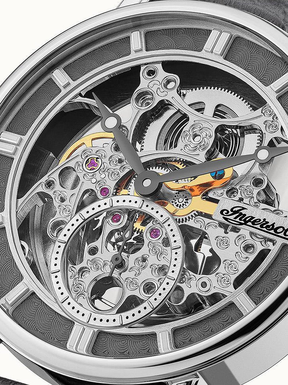 Ingersoll I00402B นาฬิาผู้ชาย The Herald Automatic Men's Watch