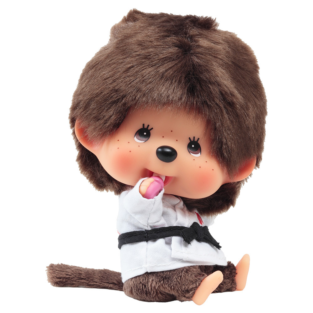 [PRE-ORDER] ตุ๊กตา ม่อนชิชิ นักยูโด Size 12 cm ม่อนชิชิคุง Monchhichi Let's Sports Judo Boy นำเข้าจากญี่ปุ่น レッツ！スポーツモンチッチ 柔道 男の子
