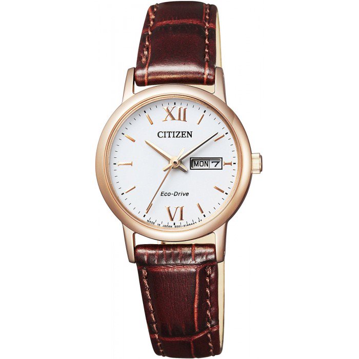 Citizen EW3252-07A นาฬิกาผู้หญิง Eco-Drive Citizen Collection Made in Japan Men's Watch