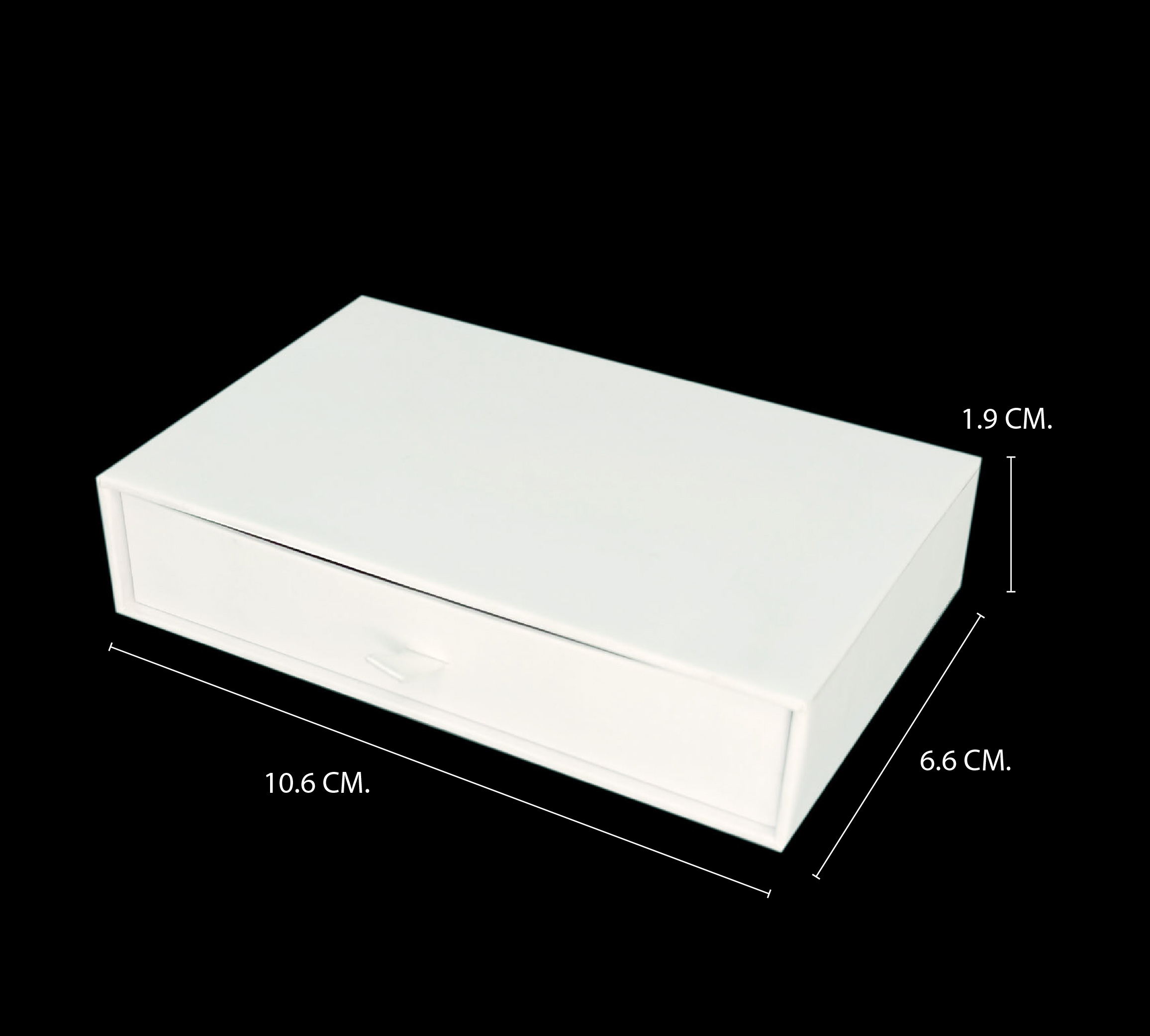 RE903 กล่องจั่วปัง ทรงลิ้นชัก ขนาด 6.5 x 10.5 x 1.5 ซม. (ขนาดก้นกล่อง)