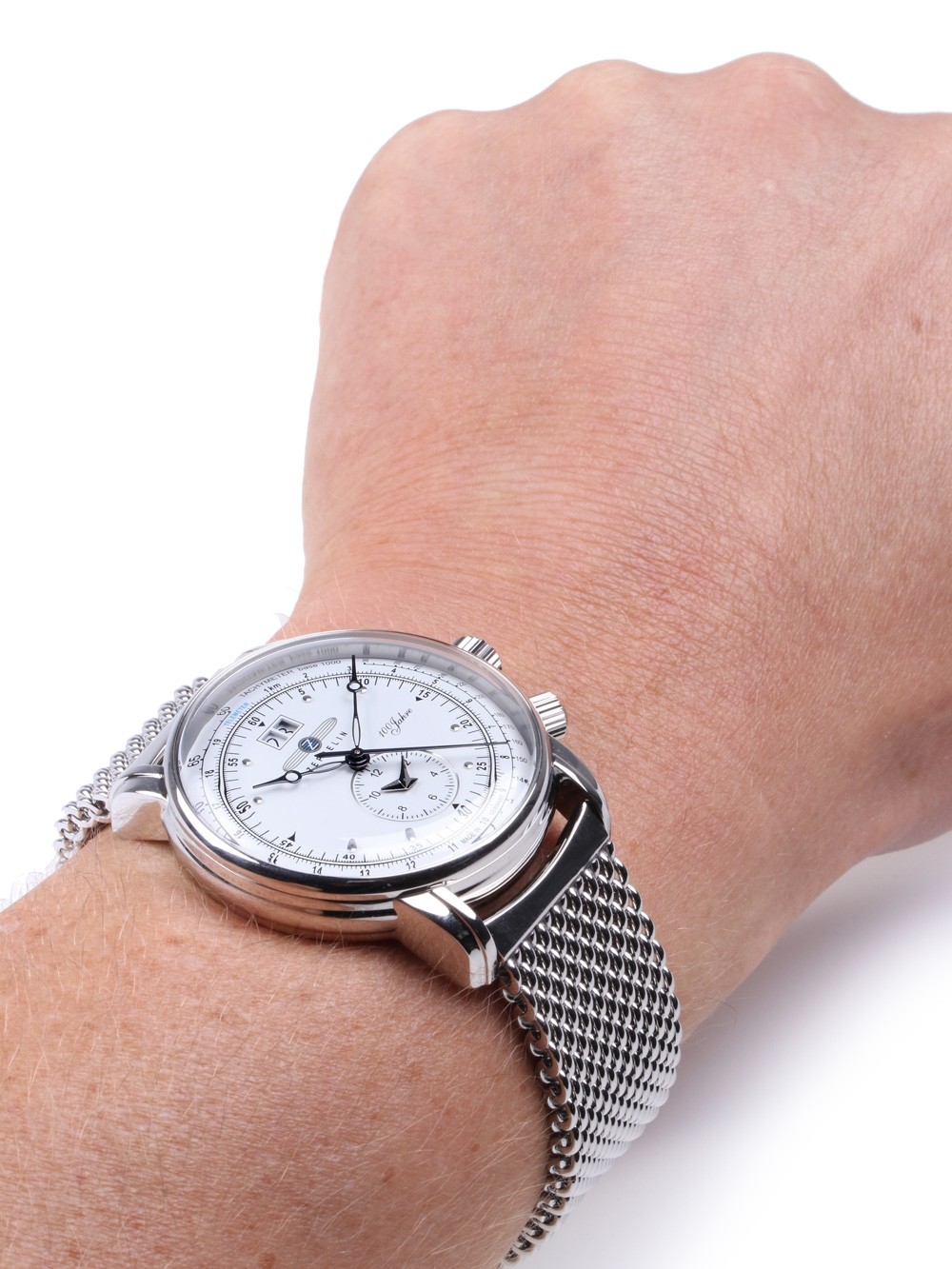 Zeppelin 7640M-1 นาฬิกาผู้ชาย Series 100 Years ED.1 Quartz Men's Watch Made In Germany