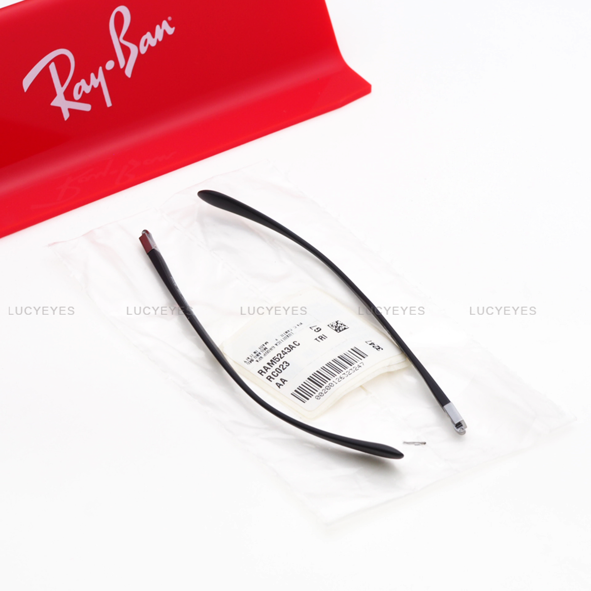 ขาแว่น RAYBAN แท้ 100% RX6355, RX6357, RX6355M สีดำด้าน