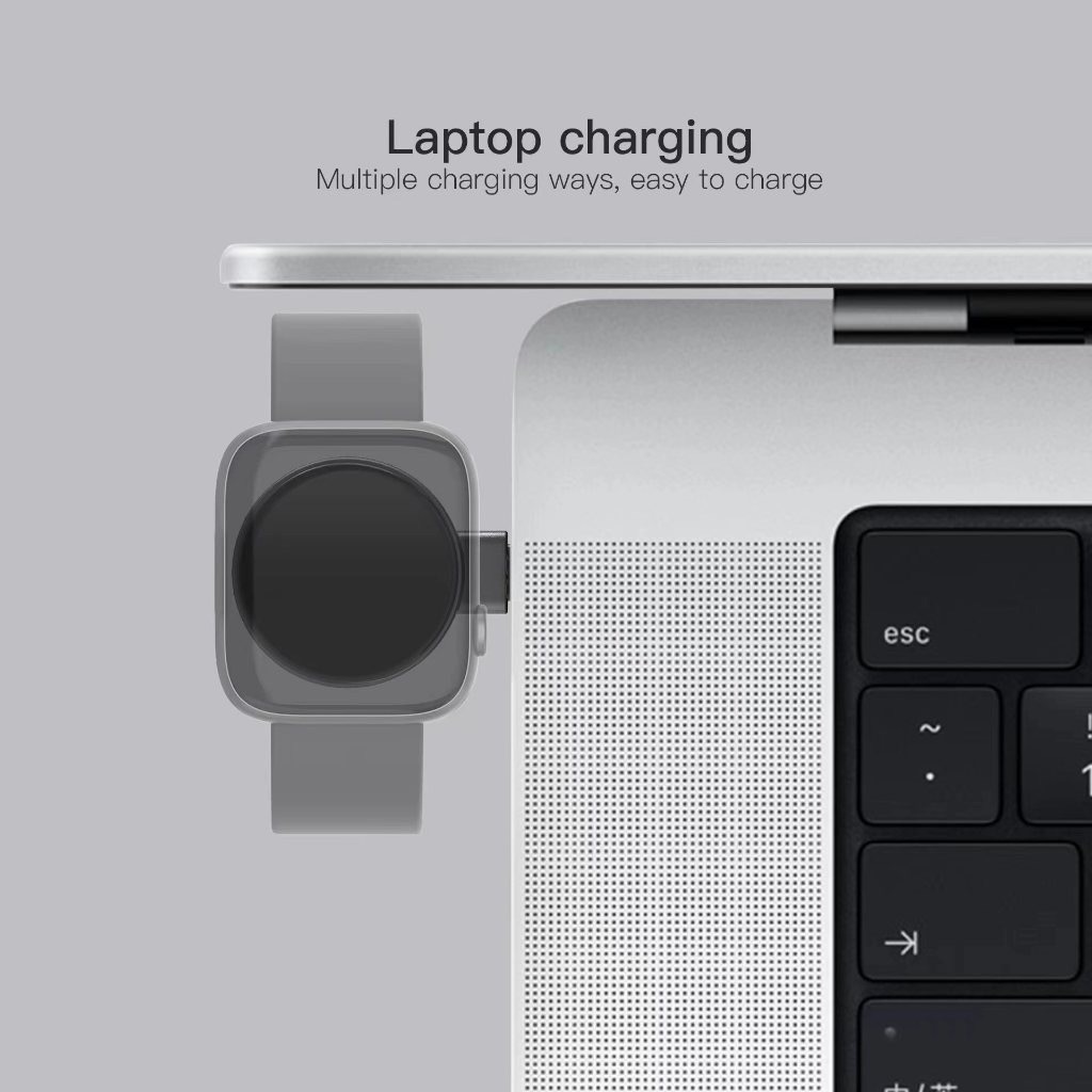Orsen by Eloop W7 Watch Wireless Charger Type C ที่ชาร์จไร้สาย Output 2.5W ของแท้ รับประกัน 1ปี