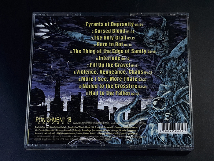 RAZGATE'Born To Rot In Hell' CD