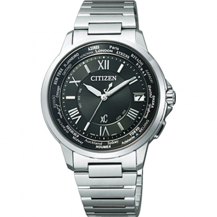 Citizen CB1020-54E นาฬิกาผู้ชาย Citizen Eco-Drive รุ่น CB1020-54E, XC Happy Flight Radio Controlled Made in Japan Women's Watch