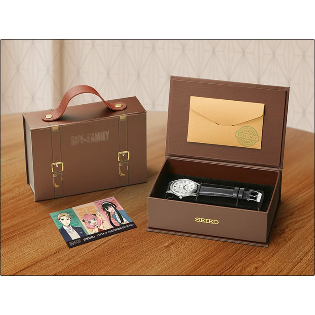 [PRE-ORDER] นาฬิกาข้อมือ สปายแฟมิลี่ 2024 SEIKO Spy x Family Official Watch นำเข้าจากญี่ปุ่น セイコー コラボウオッチ ＜THE FORGERS OFF STYLE＞