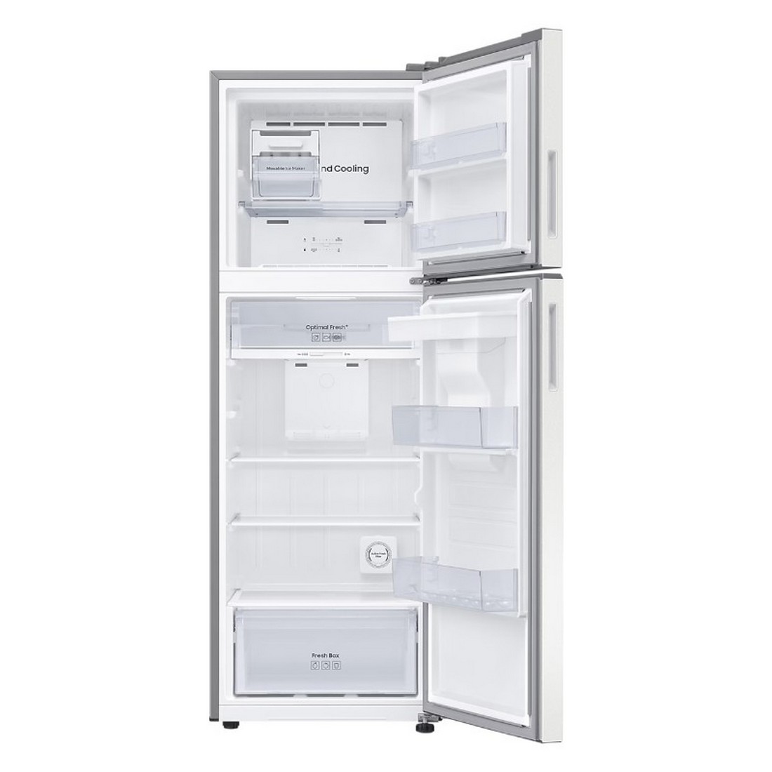 [ผ่อน0%10ด] Samsung ตู้เย็น 2 ประตู BESPOKE 12.3 คิว Inverter (สี Cotta White) รุ่น RT35CB5744C1 (ชลบุรีส่งฟรี)