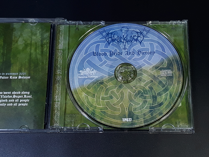 BLACK LORD'Blood, Pride and Victory' CD