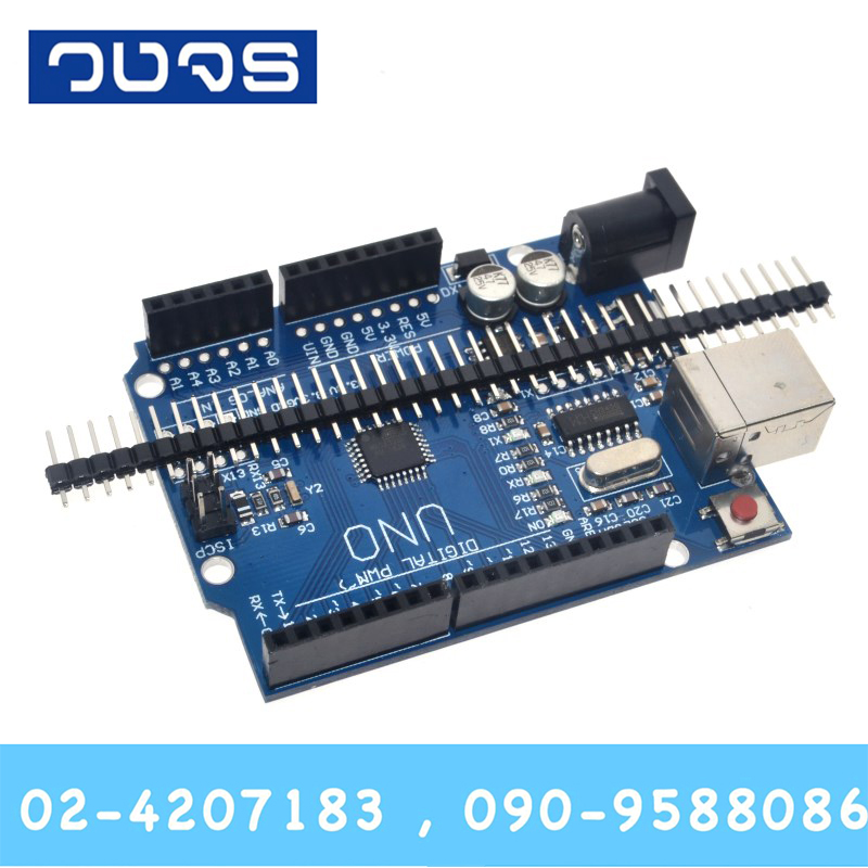 Arduino Uno R3 แบบ SMD พร้อมสาย USB