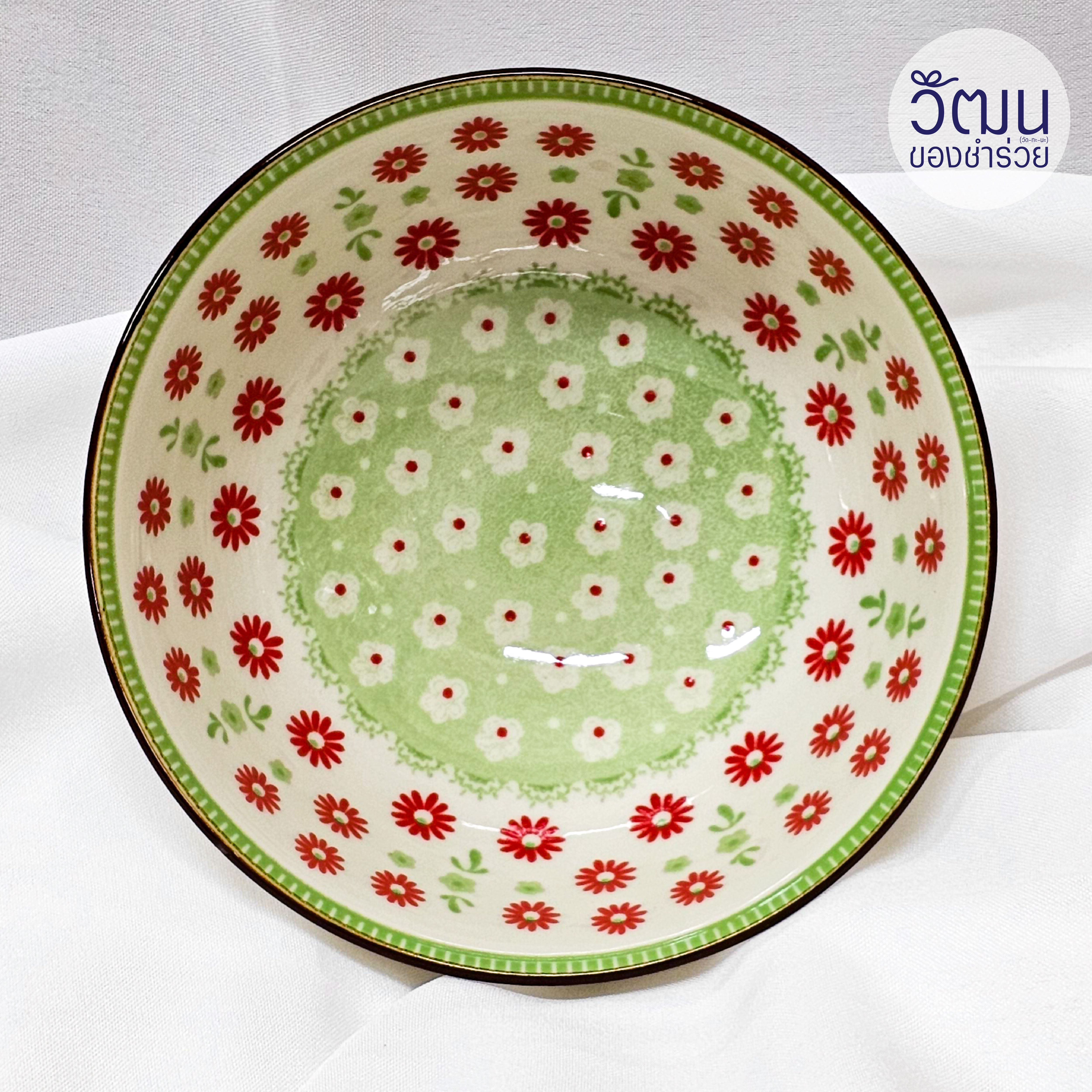 ชุดชาม พร้อมช้อน เซรามิก