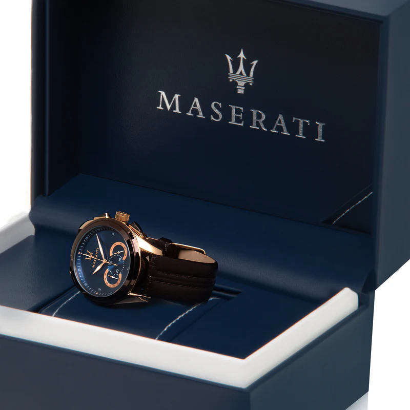 Maserati R8871612024 นาฬิกาผู้ชาย Traguardo Chronograph Quartz Men's Watch