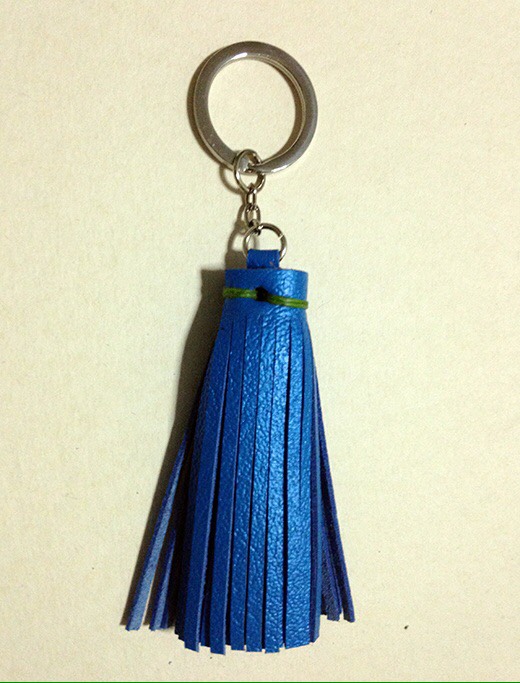 พวงกุญแจหนังแท้ -Key fob