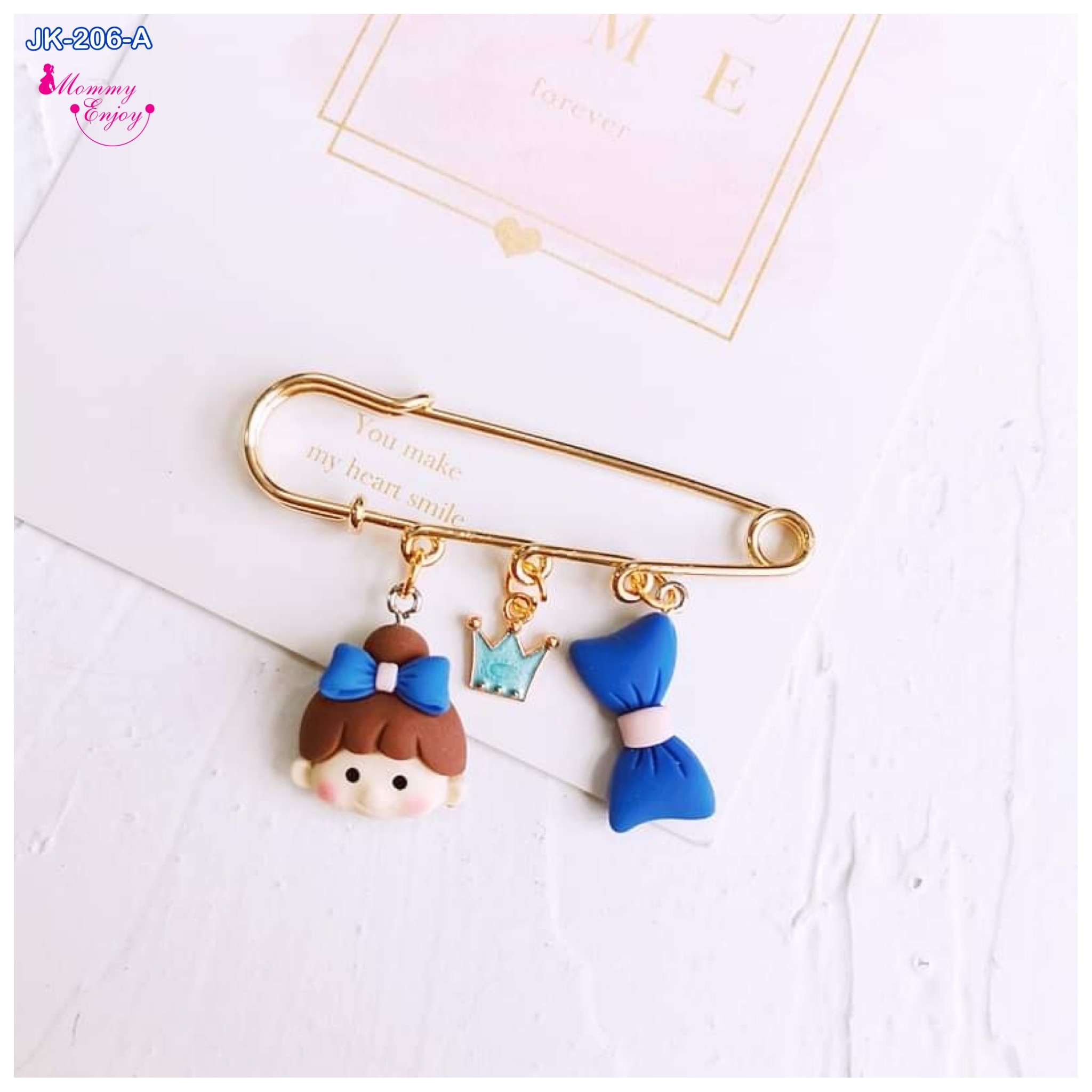 เข็มกลัดติดชุด ติดเพื่อความสวย หรือติดเพื่อความเชื่อสวยลงตัว เซต เด็กน้อย V.2