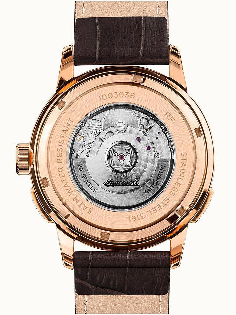 Ingersoll I00303B นาฬิาผู้ชาย The Regent Automatic Men's Watch