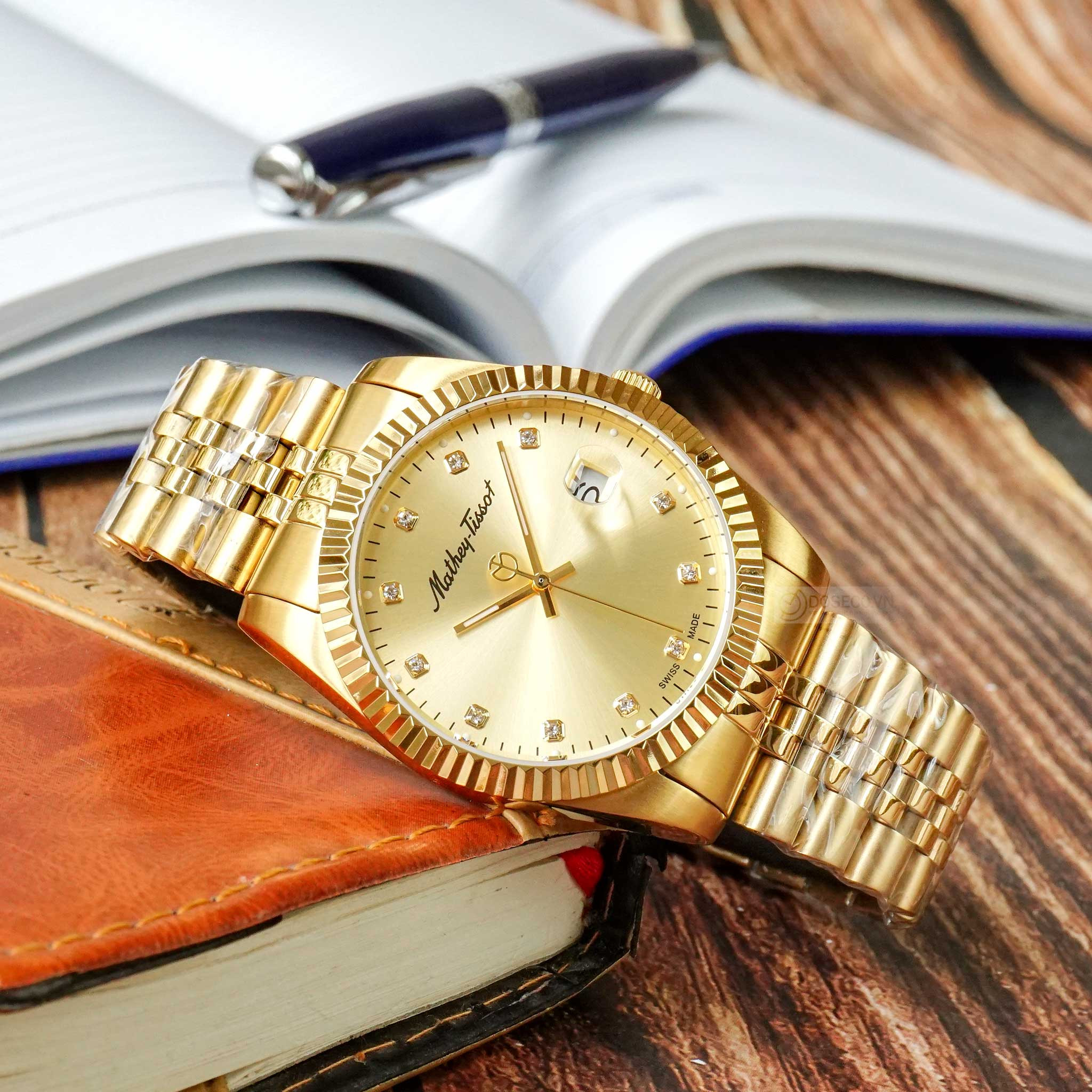 Mathey-Tissot H710PDI นาฬิกาผู้ชาย Mathey II Quartz Men's Watch