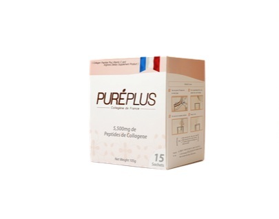 เพียวเร่พลัส คอลลาเจน เปปไทด์ 15 ซอง/ Pureplus Collagen Peptide