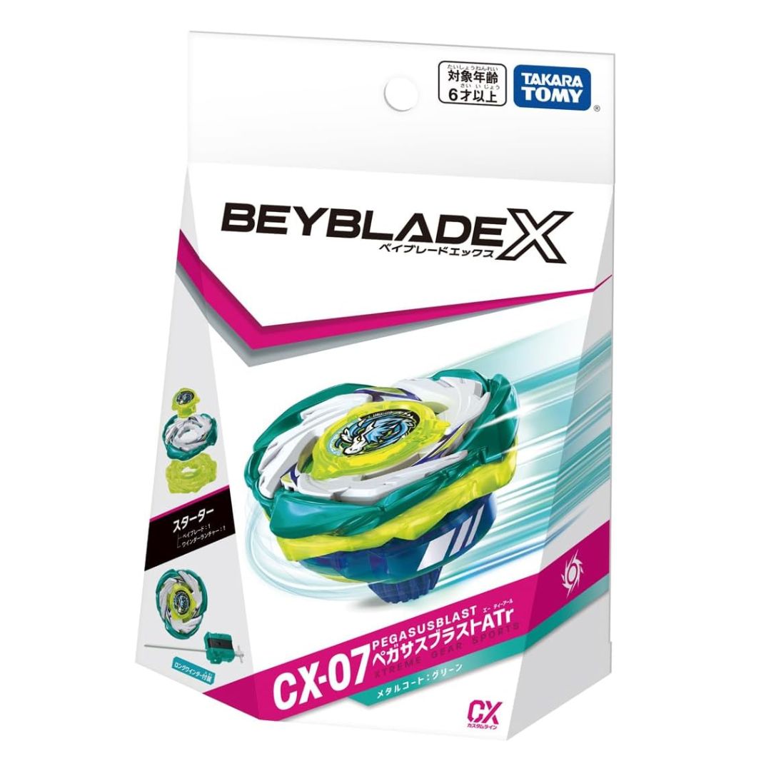 [PRE-ORDER] เบย์เบลด BEYBLADE X CX-07 Starter Pegasus Blast ATr ของแท้ จาก Takara Tomy นำเข้าจากญี่ปุ่น