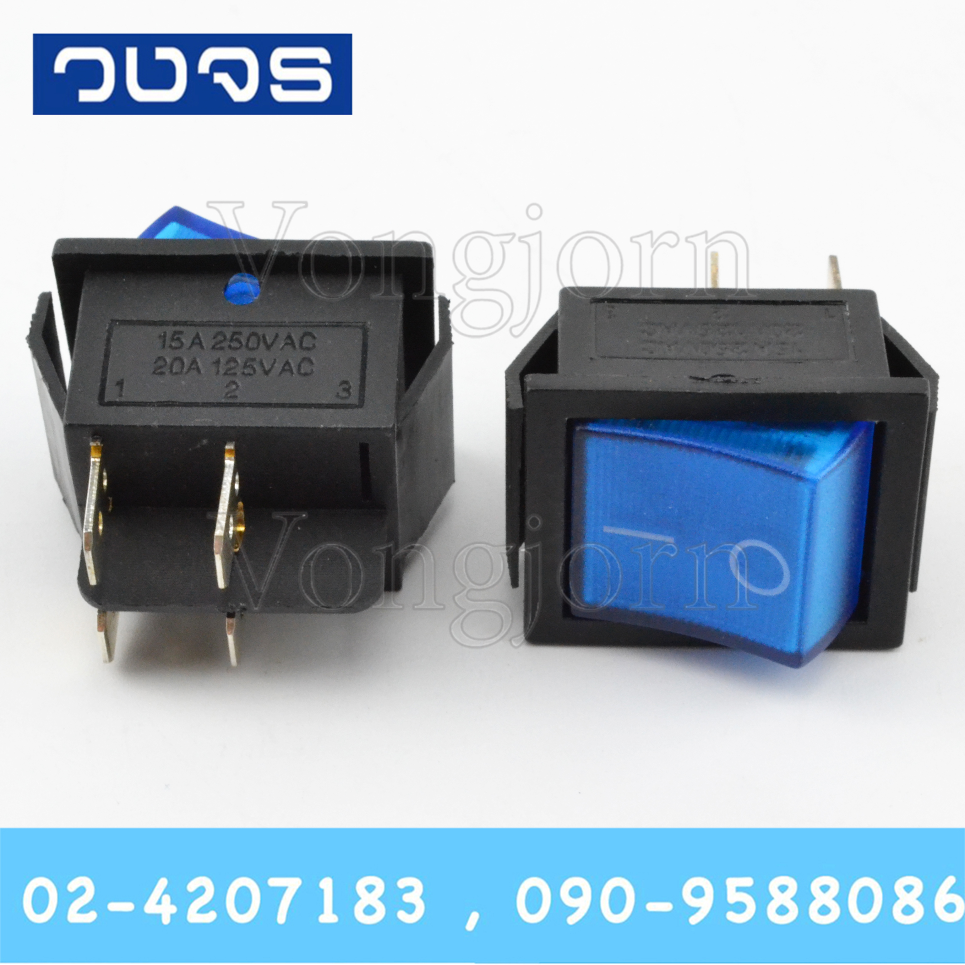 Switch KCD4 16A250V 4ขา ON-OFF