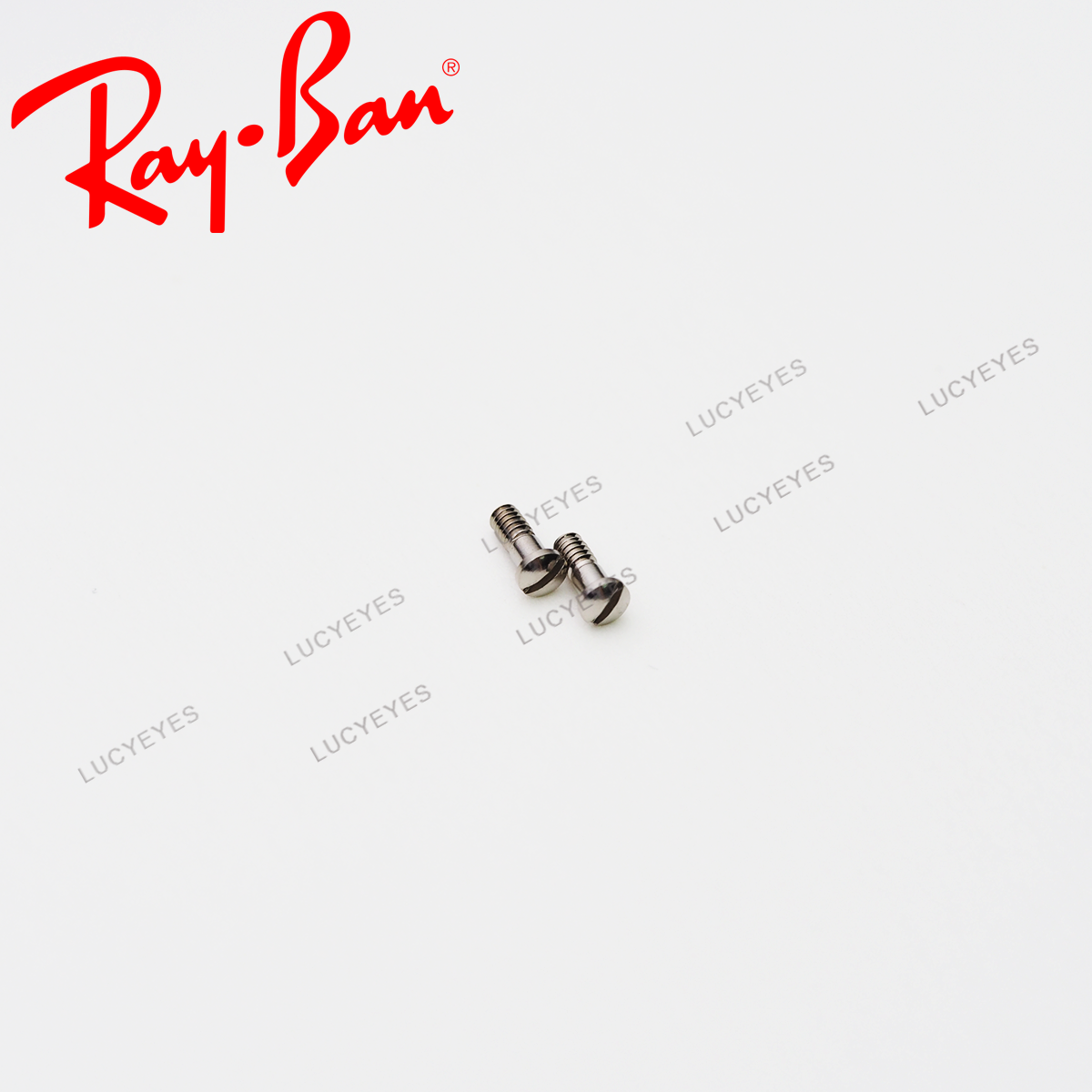 น๊อตแว่น RAYBAN แท้ 100% RB4165F, JUSTIN สีเงิน